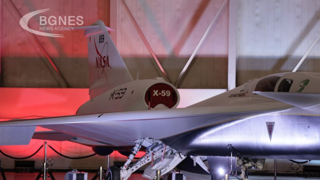 NASA and Lockheed Martin have finally unveiled the X-59, a "quiet supersonic" aircraft