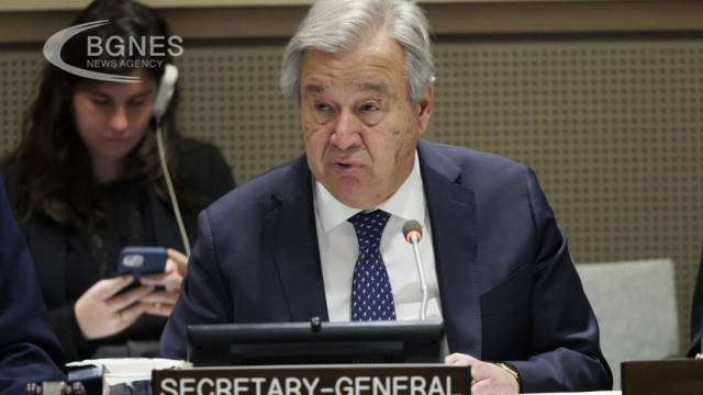 UN Secretary-General Antonio Guterres expressed concern over the worsening situation in the Gaza Strip and again called for a ceasefire