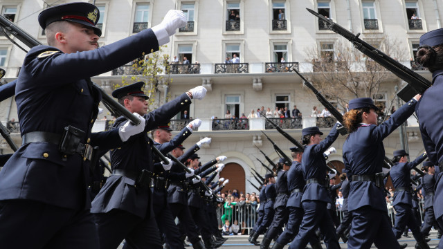 Greece marked the 203rd anniversary of the War of Independence with a spectacular military parade