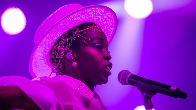 Lauryn Hill Lights Up Coachella Stage in Vibrant Balmain Ensemble