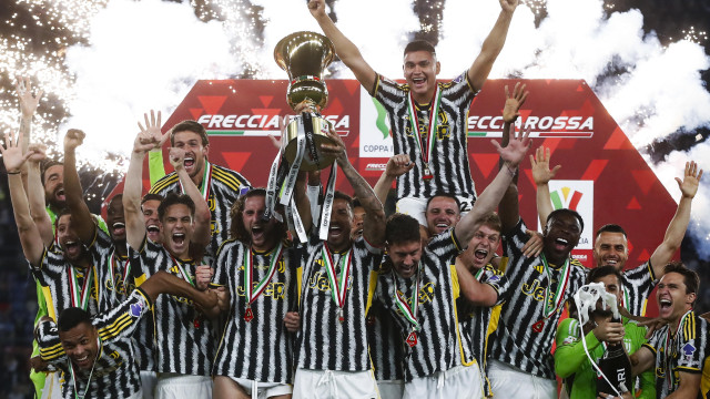 Juventus beat Atalanta to win the Coppa Italia