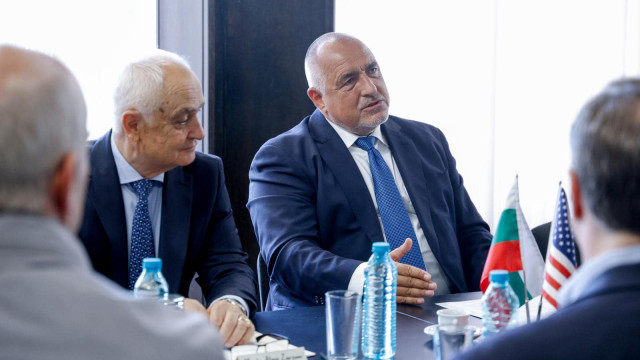 Borisov to US congressmen: key bilateral projects were adopted with GERB votes